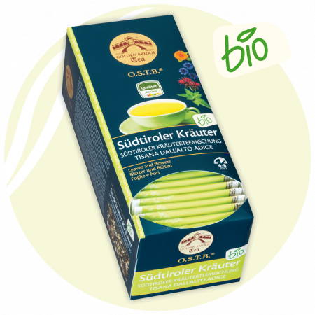 Südtiroler Kräuter Tee - BIO  Golden Bridge Tea