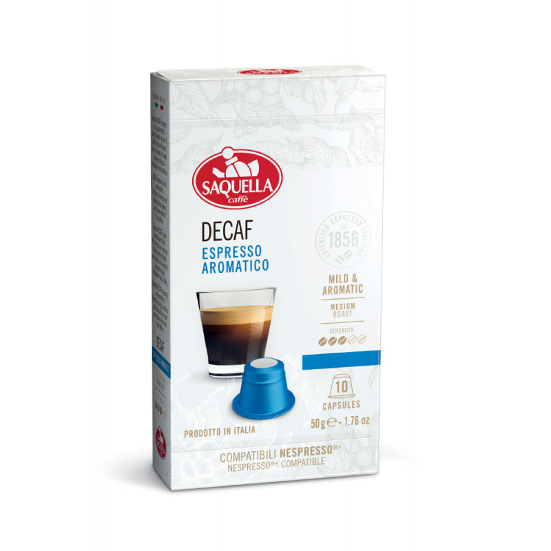 Dekaf box Kaffeekapseln - Saquella Kaffee