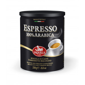 Bar Italia 100% Arabica gemahlen- Saquella Kaffee