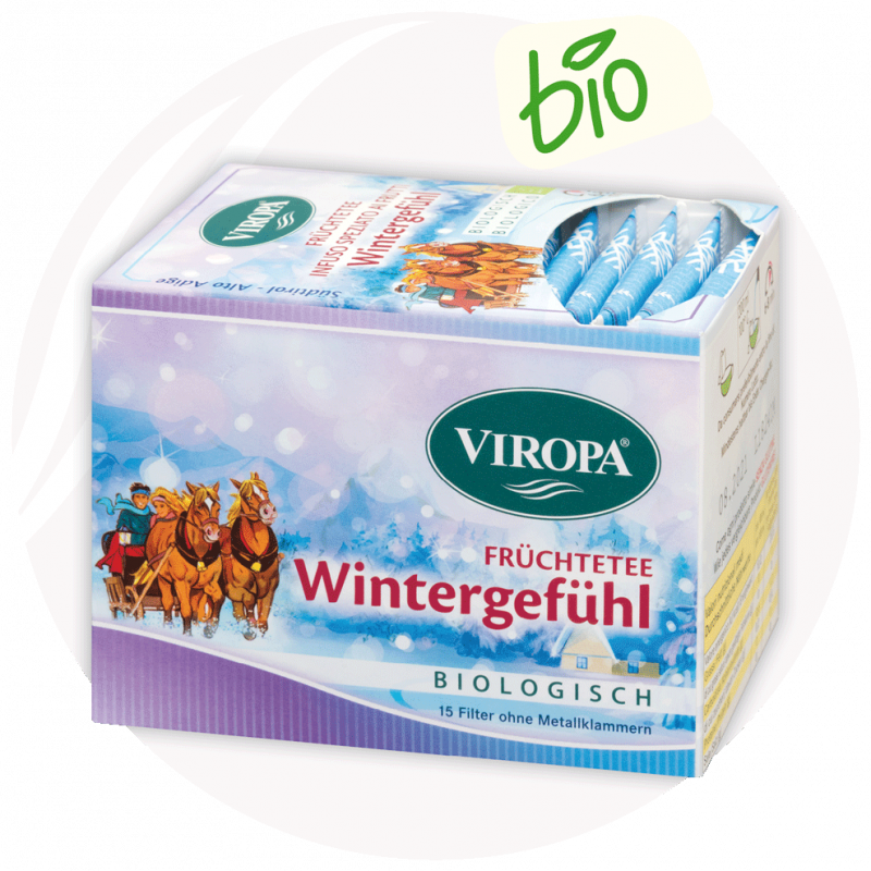 Wintergefühl Früchtetee BIO - Viropa Tee aus Südtirol