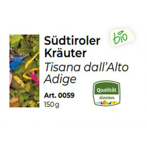 Nachfüllpackung Südtiroler Kräuter Tee BIO- Golden Bridge Tea