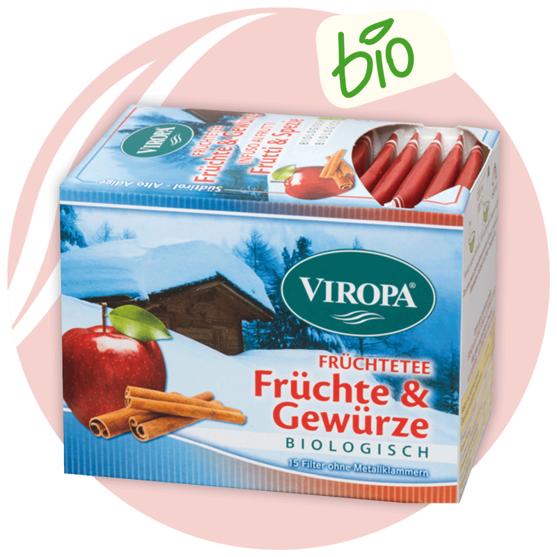 Viropa Früchte & Gewürze Bio- Früchtetee