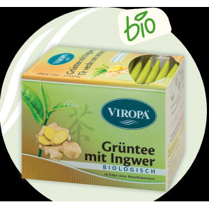 Grüntee mit Ingwer BIO - Viropa Tee aus Südtirol