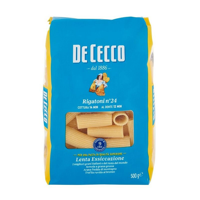 Rigatoni n° 24 De Cecco 500 g