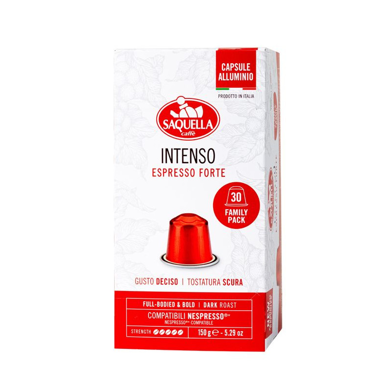 Intenso Espresso Box 10 Kaffeekapseln Saquella Caffé - Nespresso®*kompatibel