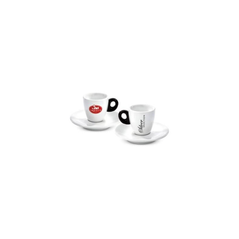Espresso Tasse Silver-Saquella Caffé