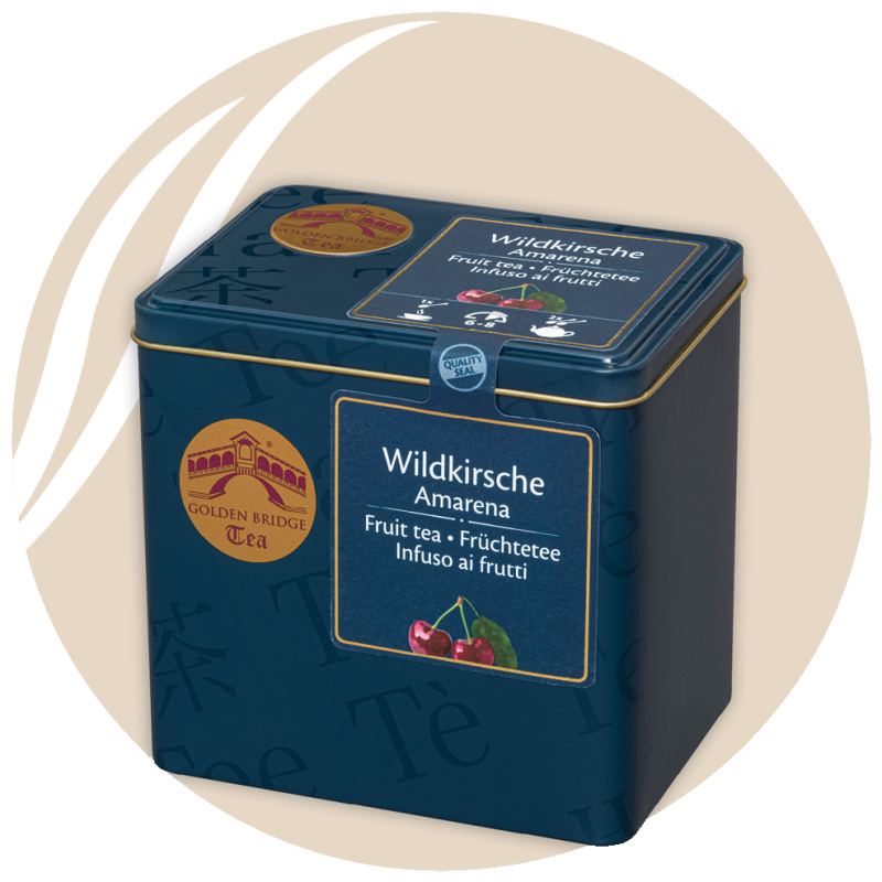 Wildkirsche Tee - Dose  glutenfrei-...