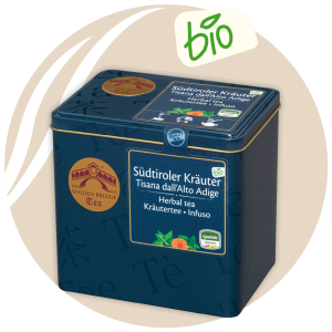Südtiroler Kräuter Tee BIO Dose - Golden Bridge Tea