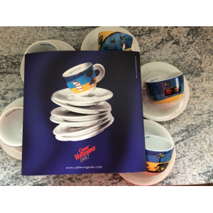 Espressotassen  "Vergnano Blue 2002" Edition