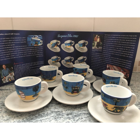 Espressotassen  "Vergnano Blue 2002" Edition