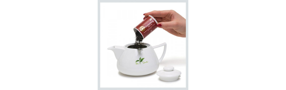 Loser Tee perfekt serviert - Golden Bridge Tea® T.P.S.  Teapot serving