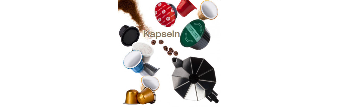 Kaffeekapseln- Saquella Caffé, kompostierbar und Nespresso kompatible